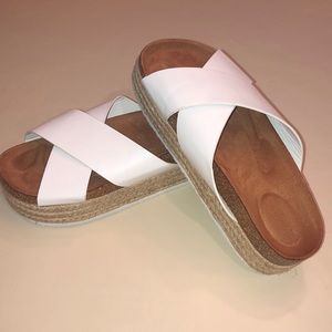 White Espadrille Sandals
